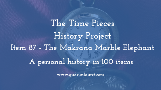 Time Pieces History Project Item 87: The Makrana Marble Elephant